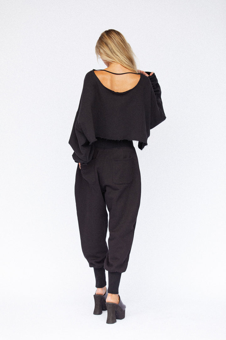 Nia Structured Balloon Track Pant