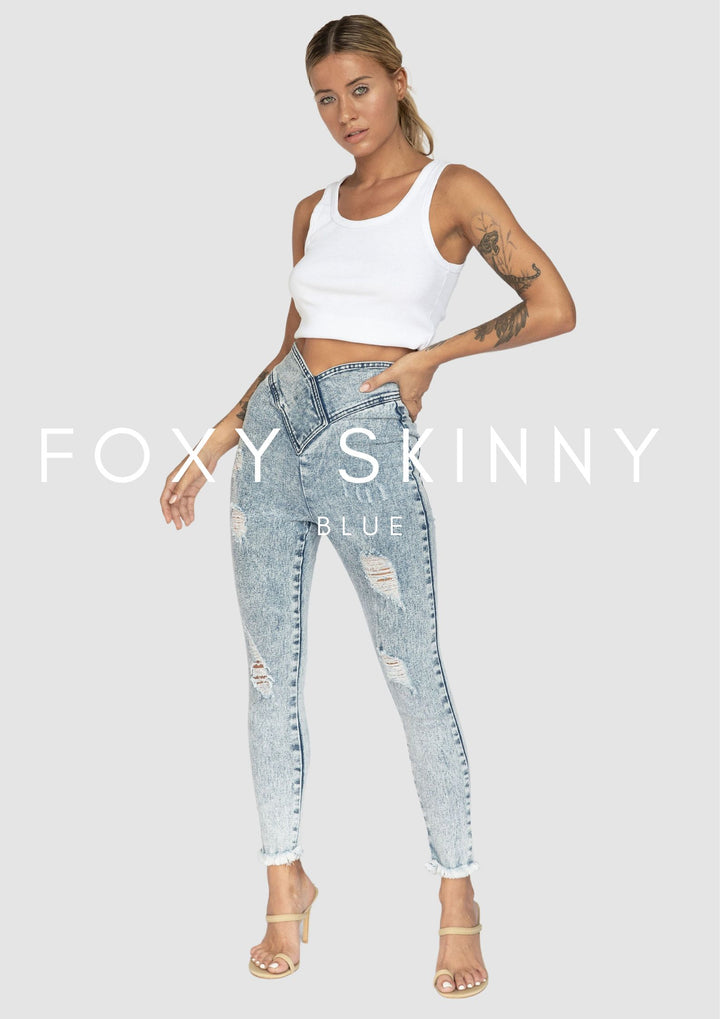 Foxy Lady's | Skinny Blue